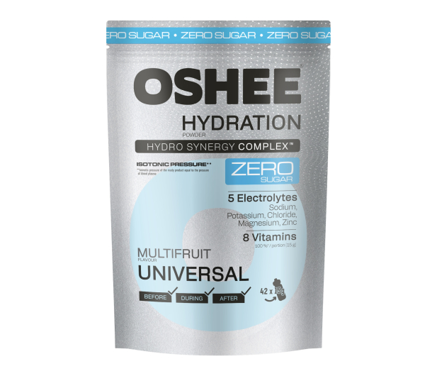 OSHEE Proszek Hydration Zero Sugar Multifruit 630 g - 1546759 - zdjęcie